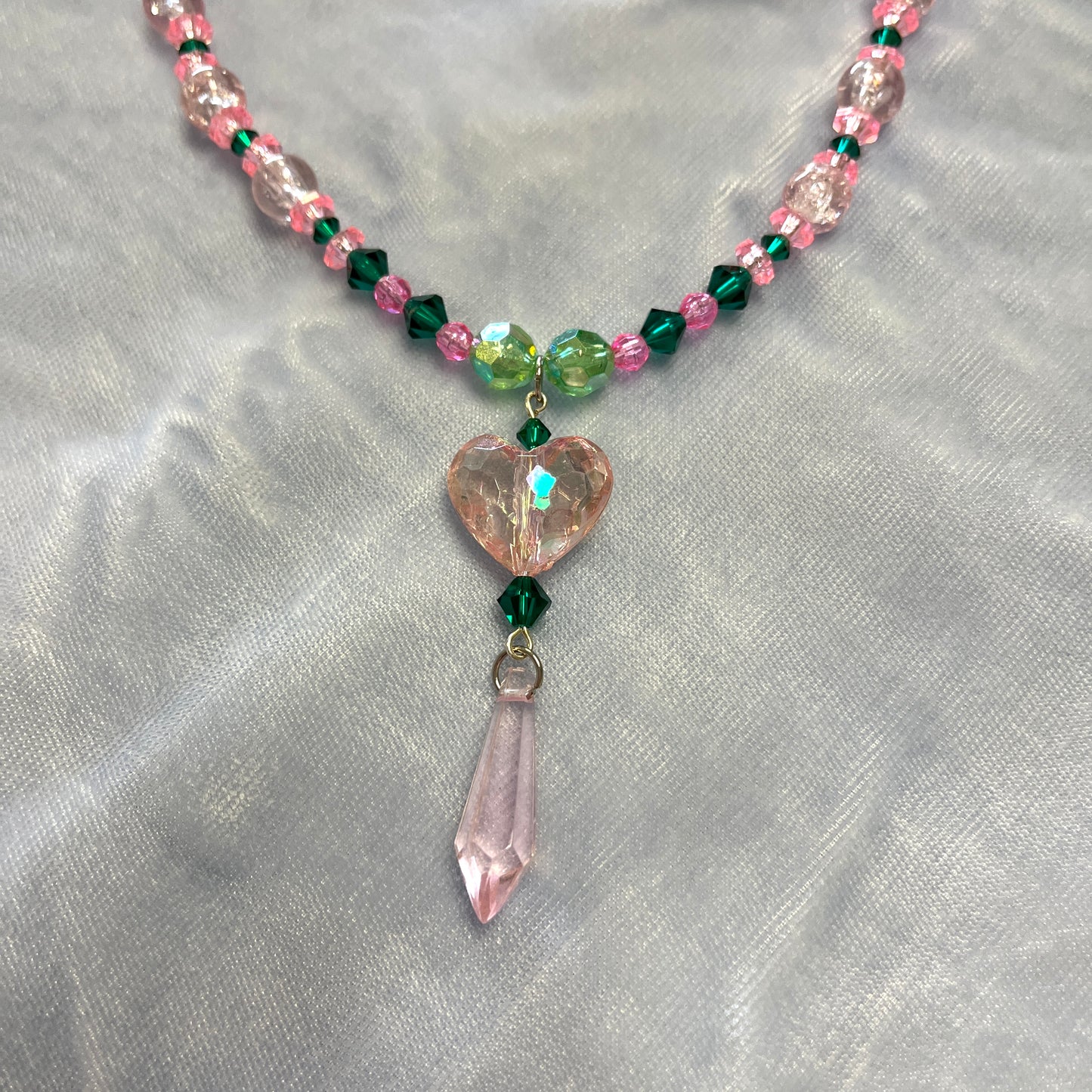 Heart of Rose Necklace